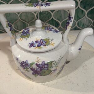 Vintage Arthur Woods Ceramic Teapot with Handle